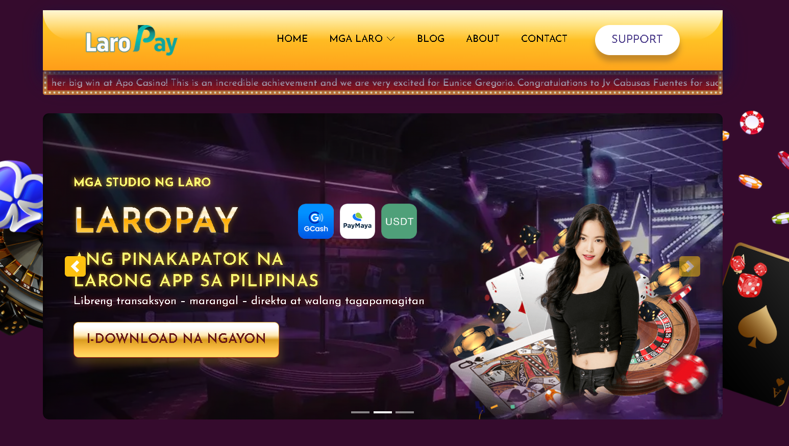 laropay online casino