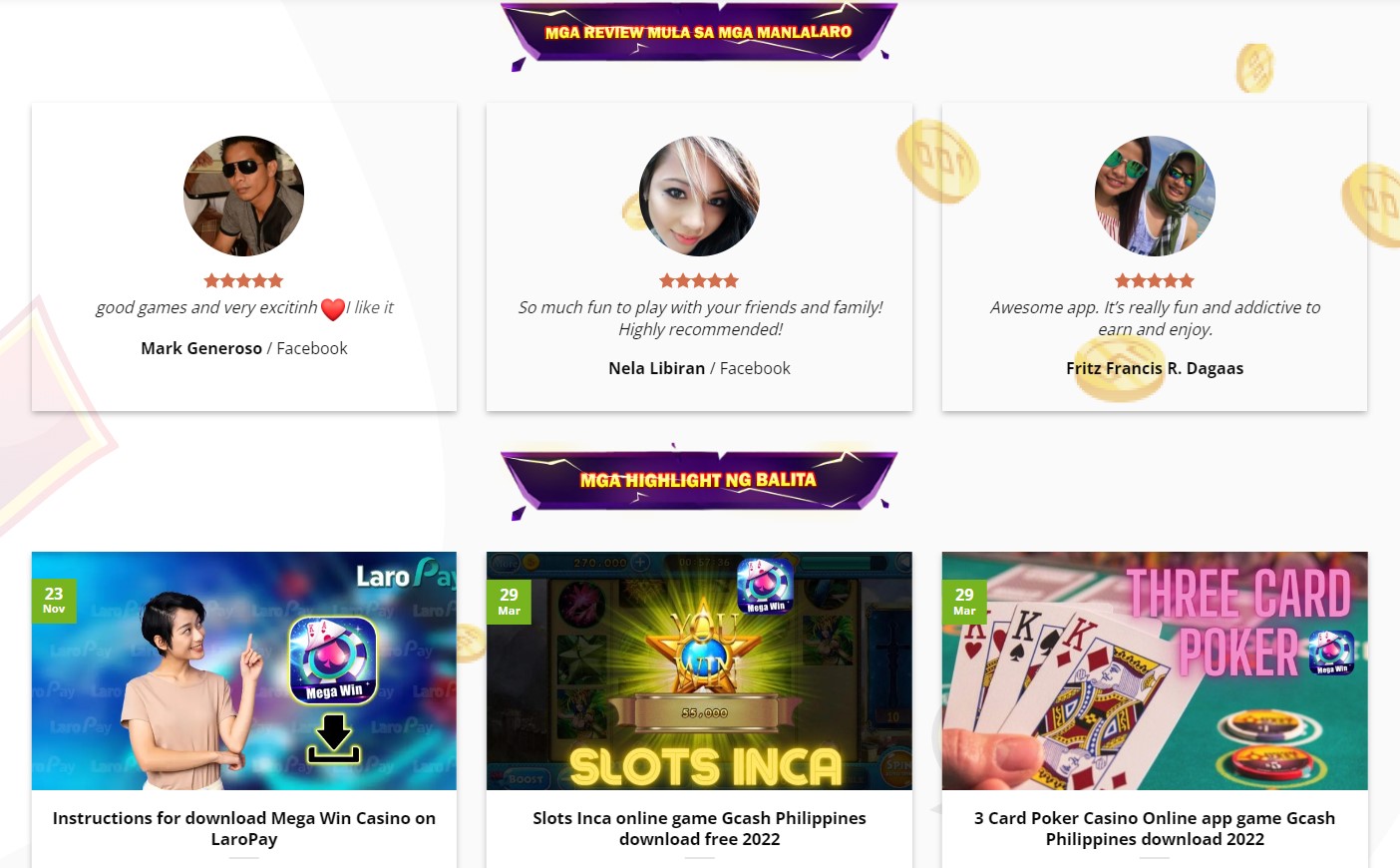 Review of MEGA WIN CASINO 2